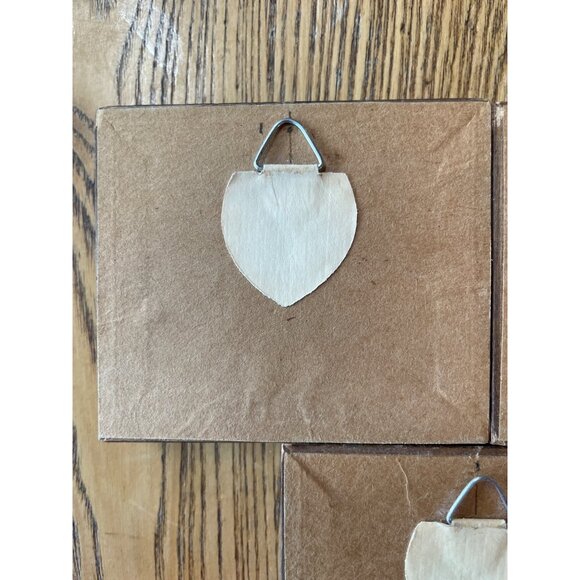 Miniature Bird Artwork Trio Rustic Wood Frames Signed Originals Colored Pencil - Picture 10 of 11